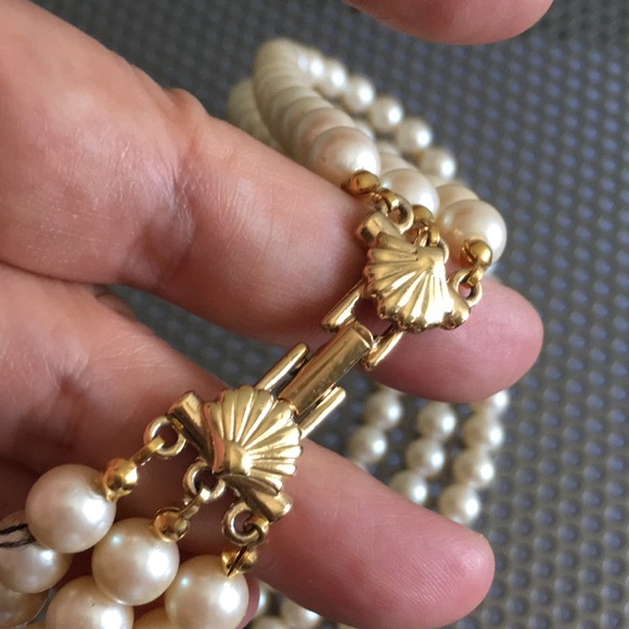 🖤Vtg NEW STOCK💕pearls necklace - Picture 4 of 12